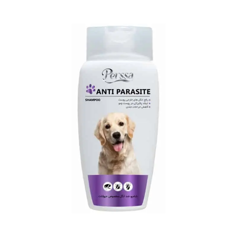Perssa-Animal-Anti-Parasite-Shampoo-250ml-800x800 شامپو ضد انگل، مخصوص سگ و گربه، 250 میلی لیتر، برند پرسا - Image 1